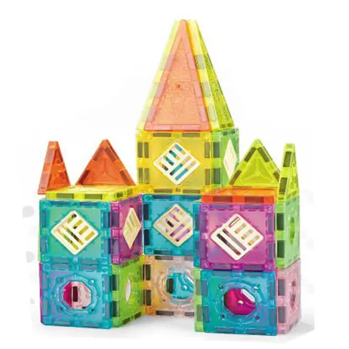 5,5 cm magnetische Bausteine, 48 Stück