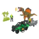 Ensemble dinosaure + jeep