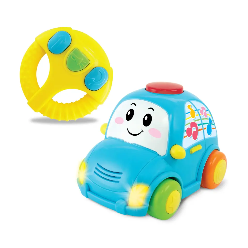 WINFUN R/C Light ‘N Sounds - Voiture avec télécommande infrarouge, éclairage et son.