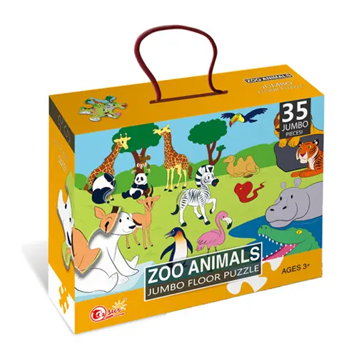Puzzle animaux sauvages 35 grandes pièces