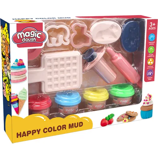 Modelliermasse: Waffel- und Keksfabrik