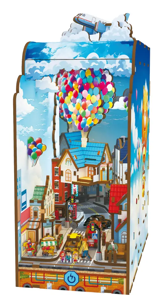 BOOK NOOK Flying house