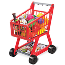 Chariot supermarché rempli 32 pieces