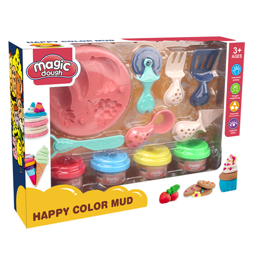 Modelleerpasta: vruchten fabriek