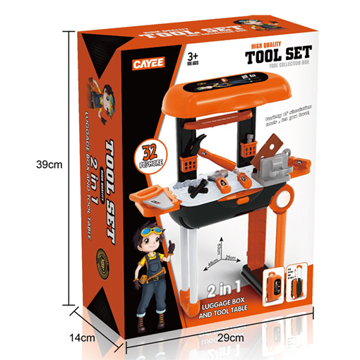 ARTISAN Gereedschapswagen werkbank + 32 st