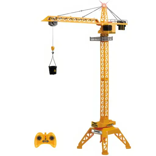[9814] R/C Grue à tour  radiocommandée 120cm,360°, 2,4 GHZ à infrarouge