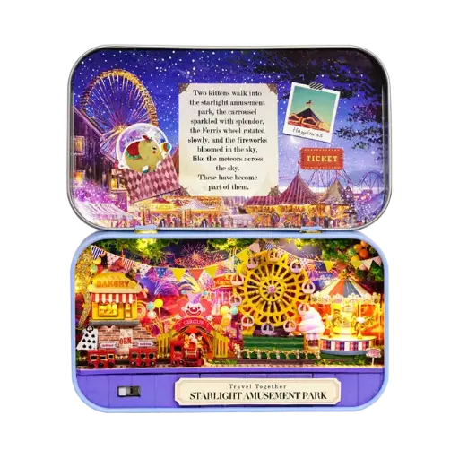 [BK47] BOOK NOOK Fête foraine Box