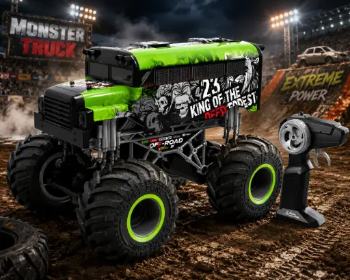 [333-19162A] CRAZON R/C telegeleide truck big wheels 1/16 2.4GHz