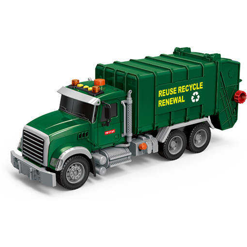 [666-53P] Müllwagen mit Licht und Ton