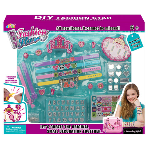 [868-48] Creative kit: bracelet and charms