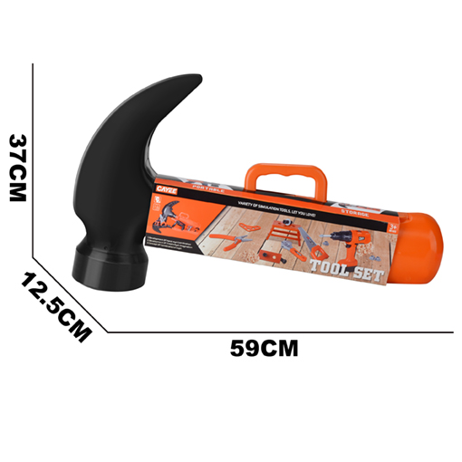 [KY1068-41] NEU !! Hammer mit 60 cm-Werkzeugen mit Bohrer und Zubehör-24PCS